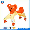 plastic baby swing car kids toys on sale/cheap PU wheels plastic baby walkers